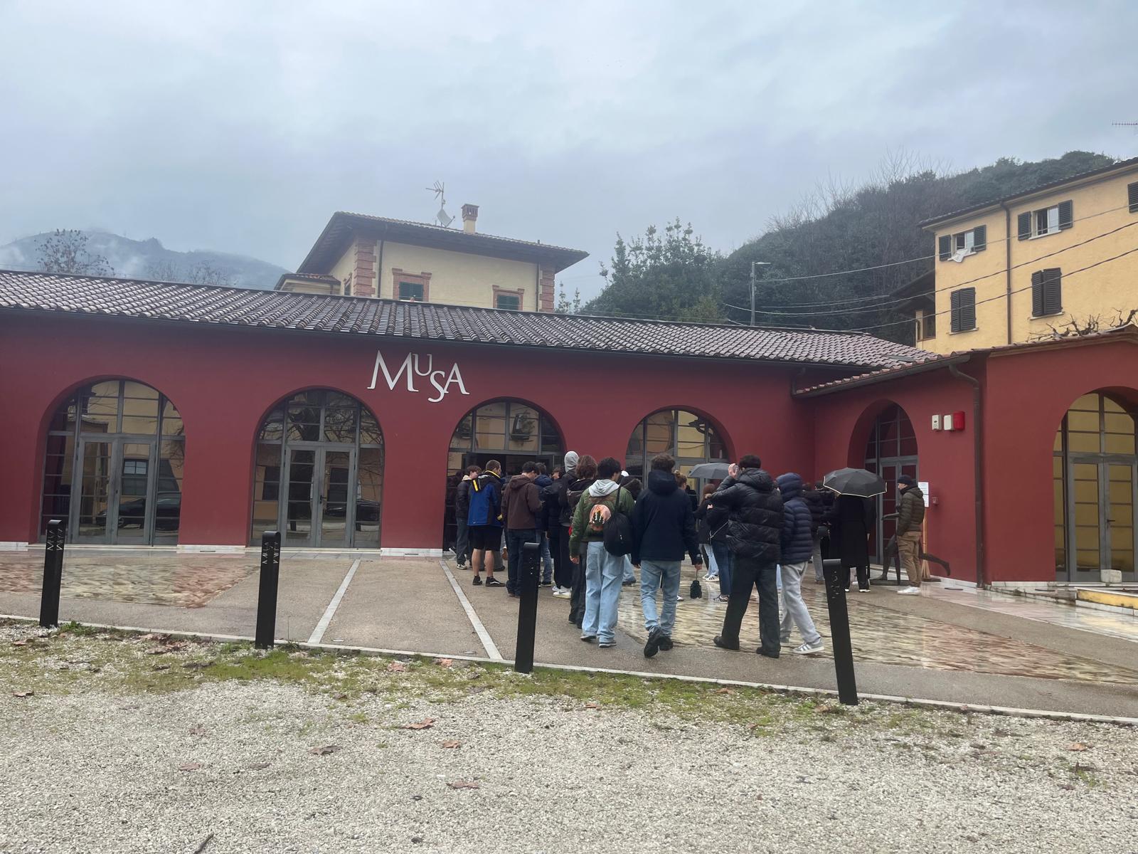 L’ingresso del MUSA